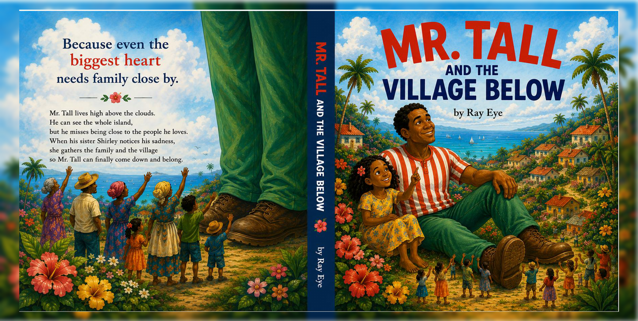 Cover of Mr. Tall and the Village Below